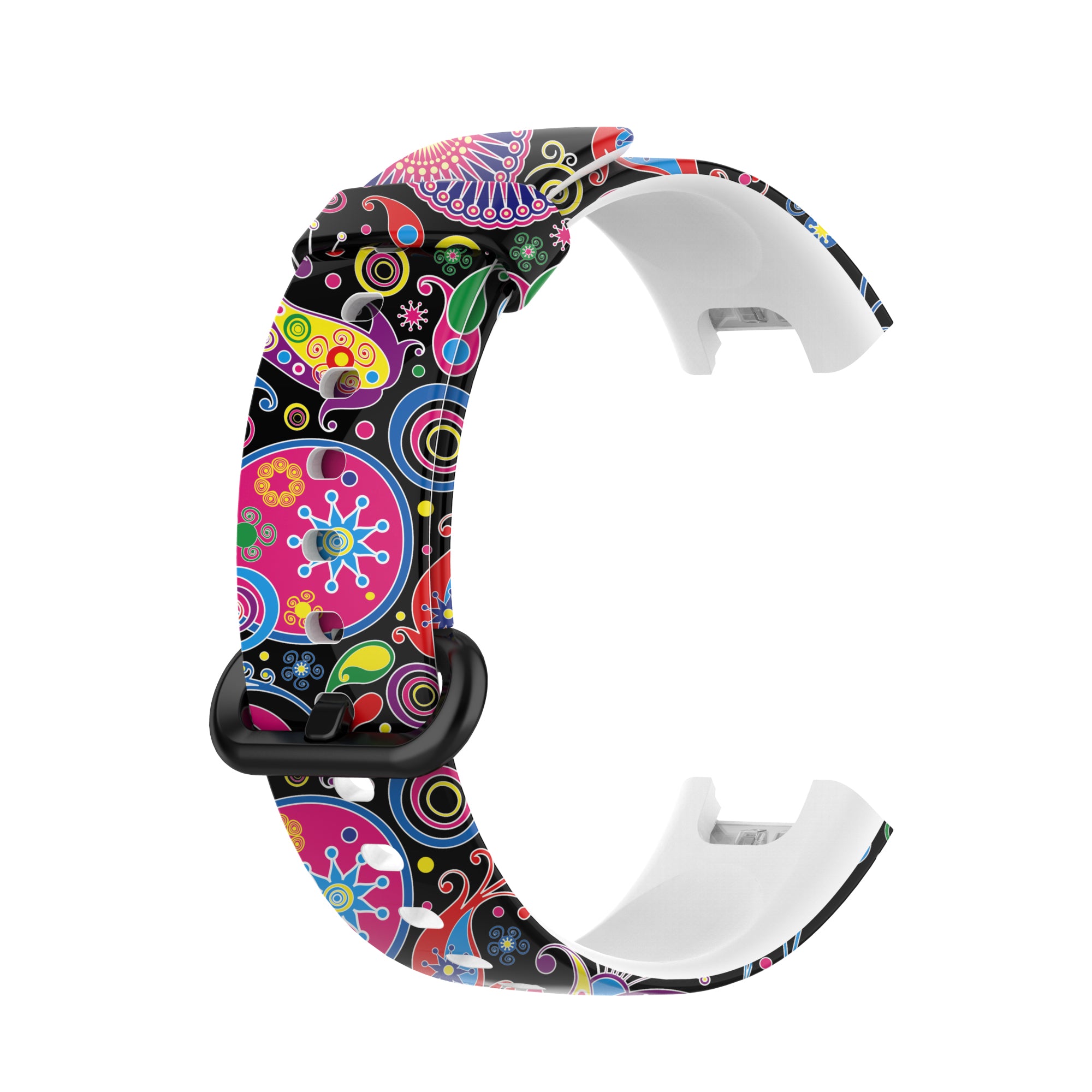 Mønstertrykt urrem Silikone Justerbar Smart Watch-rem til Xiaomi Redmi Watch Mi Watch Lite Mønstertrykt urrem Silikone Justerbar Smart Watch-rem til Xiaomi Redmi Watch Mi Watch Lite